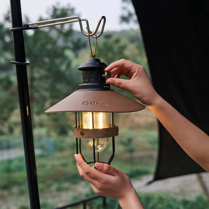 EverGlow Vintage Camping Lantern - HAX Essentials - lighting - hanger
