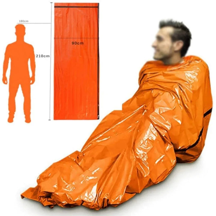 Emergency Survival Sleeping Bag - HAX Essentials - hiking - size