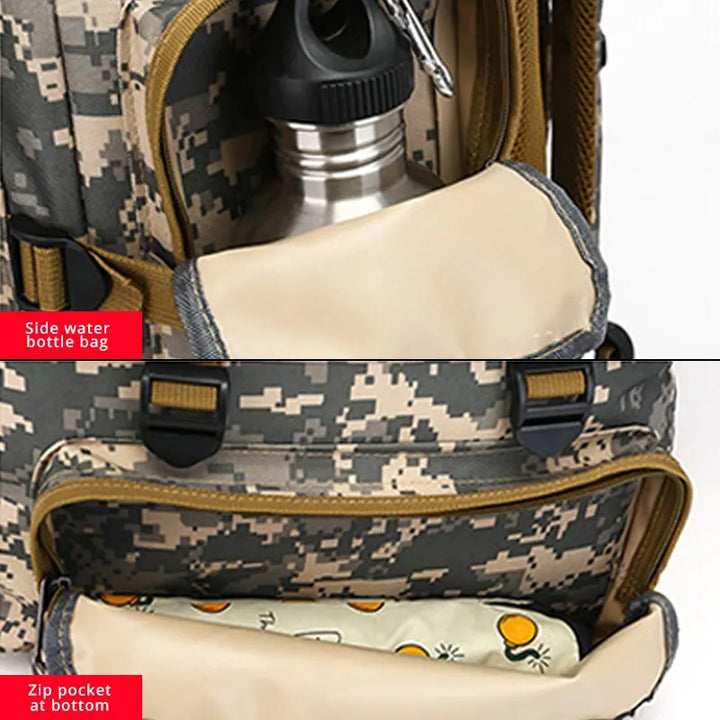 Trailblazer Elite 60L Tactical Backpack - HAX Essentials - bags - zipper