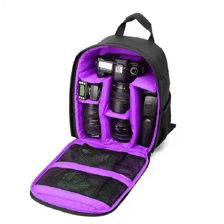 PhotoGaurd ProFlex DSLR Backpack - HAX Essentials - camera - purple2
