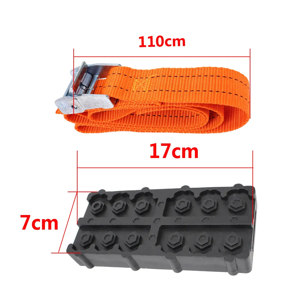 Emergency Car Tire Traction Blocks - HAX Essentials - off-roading - size
