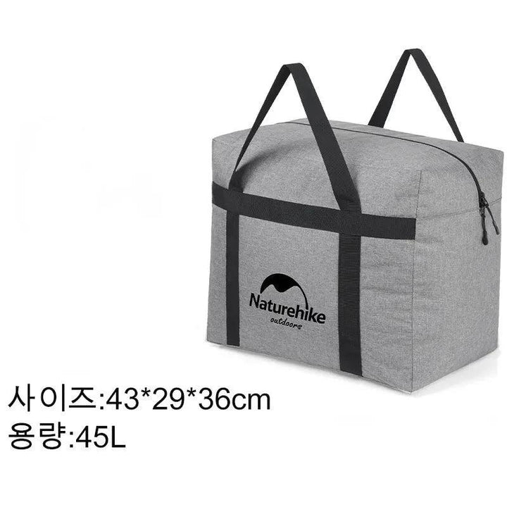 NaturePack XL Folding Storage Bag - HAX Essentials - camping - grey medium