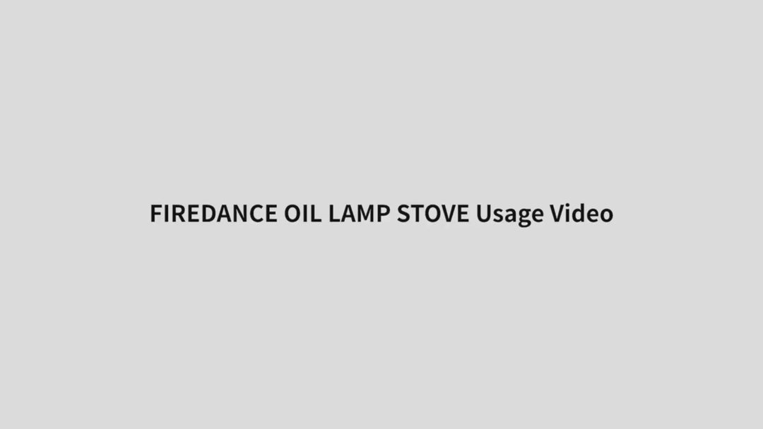 Firedance Retro Oil Lamp Stove
